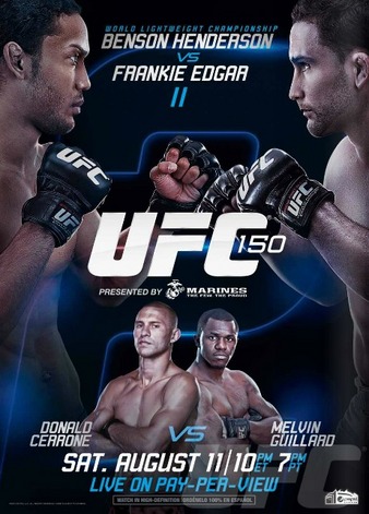 UFC JAPAN ポスター EDGAR vs HENDERSON Benson Henderson vs. Frankie Edgar II, UFC 150 | MMA Bout | Tapology